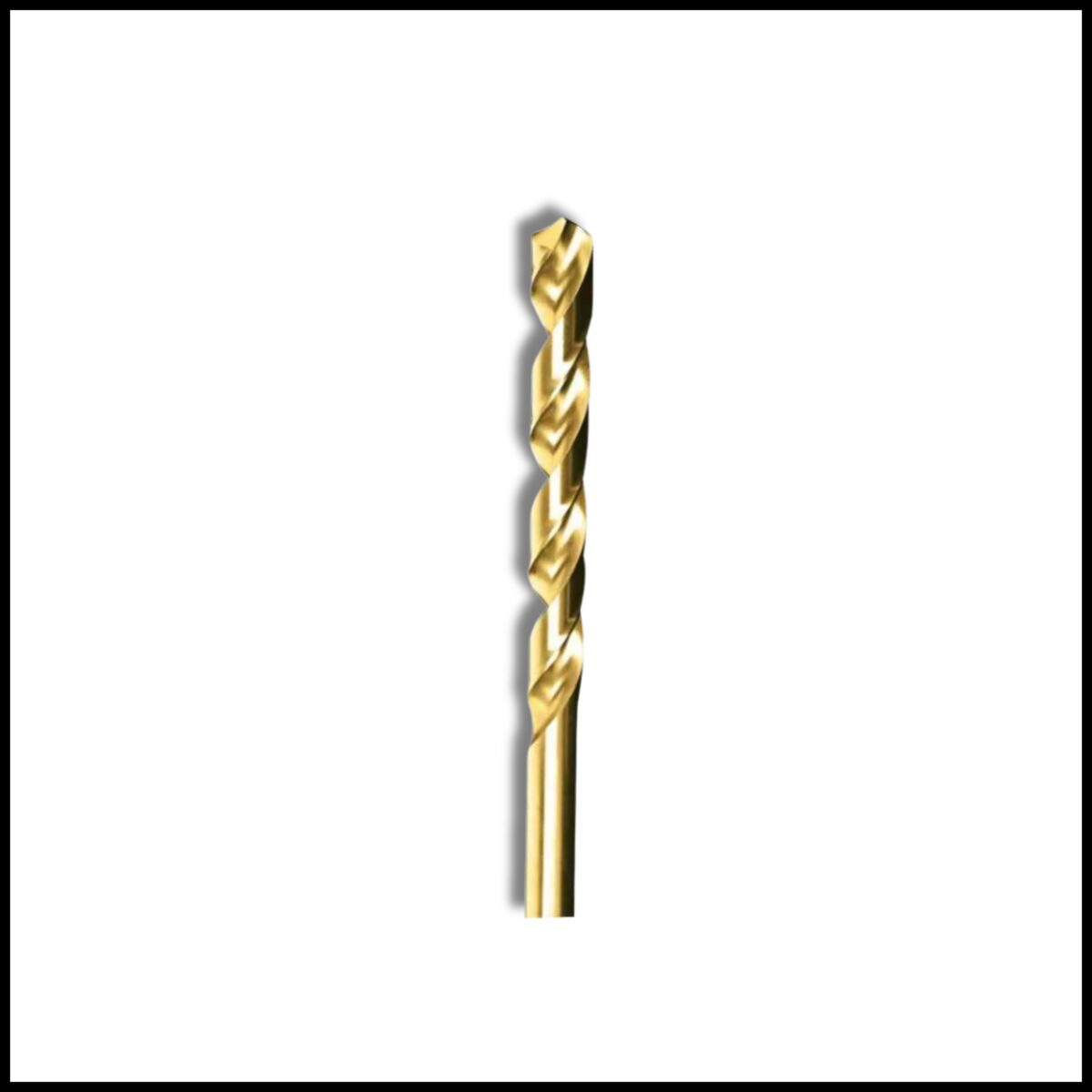 Sharp spiral HSS drill bit 1mm for smooth cutting and chip removal