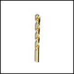 Sharp spiral HSS drill bit 1mm for smooth cutting and chip removal