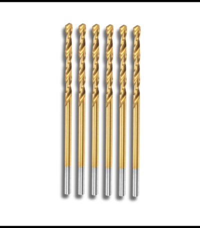 Sharp spiral 2mm HSS drill bit for smooth cuts and chip removal