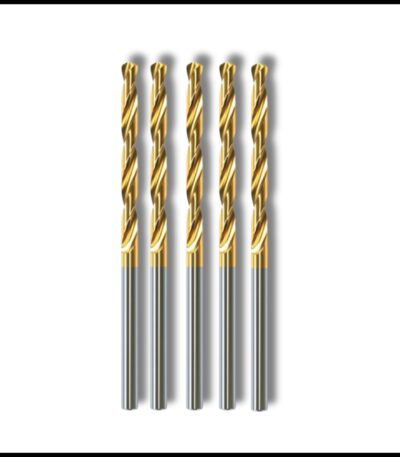 Sharp spiral 3mm HSS drill bit for clean cuts and chip removal efficiency
