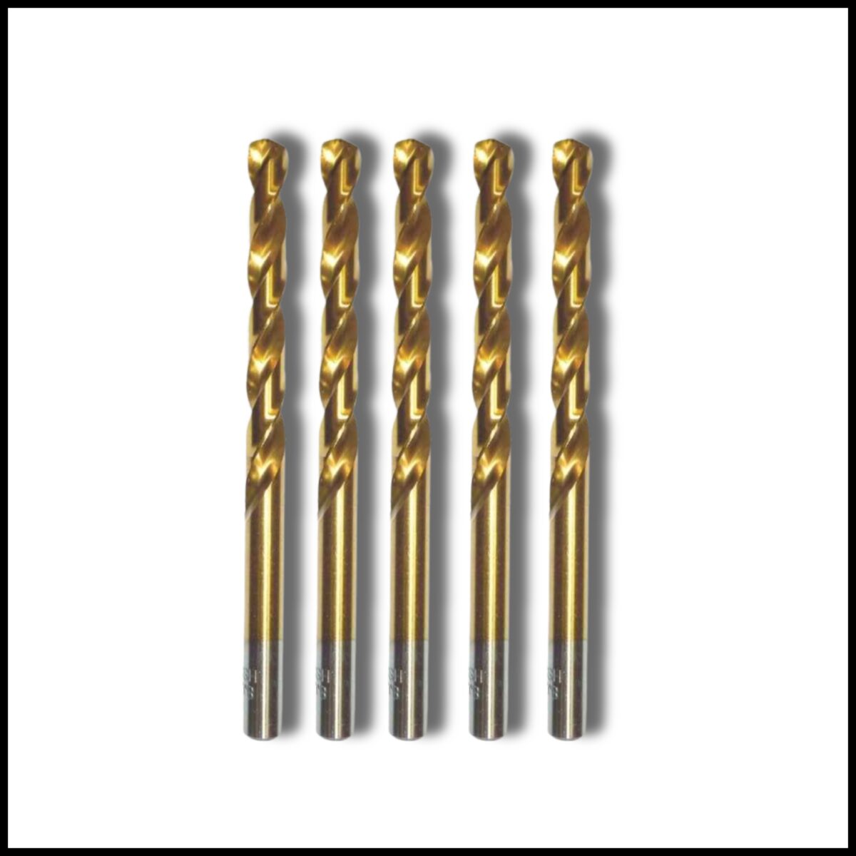 Sharp spiral 4.1mm HSS drill for fast drilling and chip removal