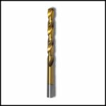 Sharp spiral 6mm HSS drill bit for efficient chip removal and accuracy