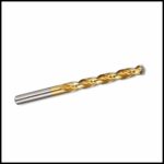 8mm HSS drill bit with TiN coating for precise and smooth metal drilling