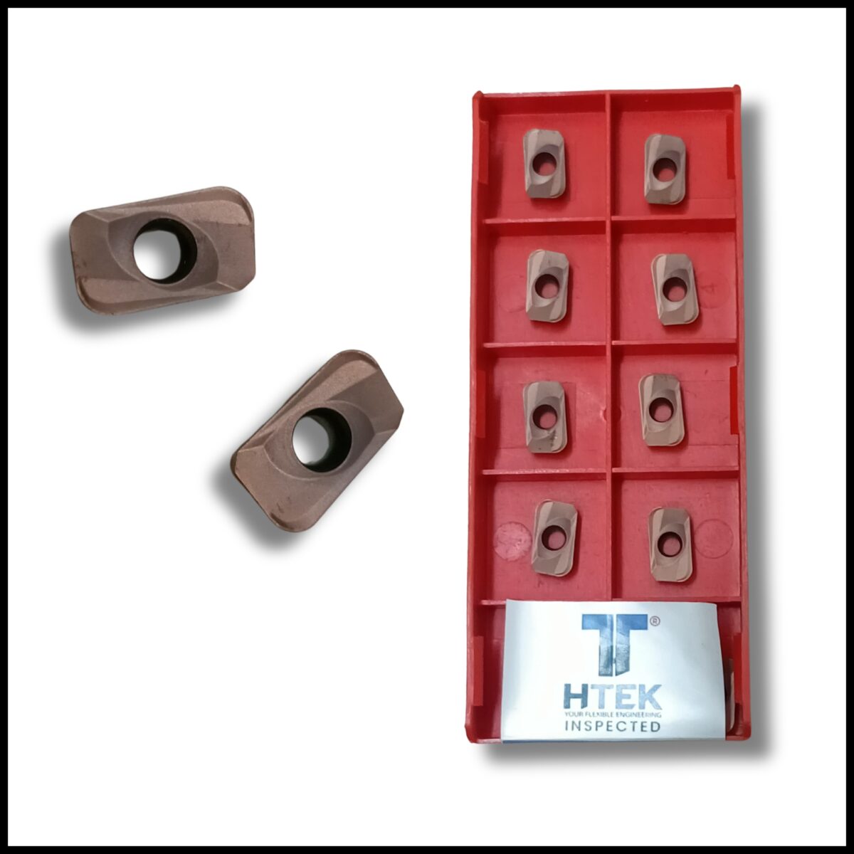 CNC milling insert APMT 113520 HS for stainless steel cutting by Htek Pro