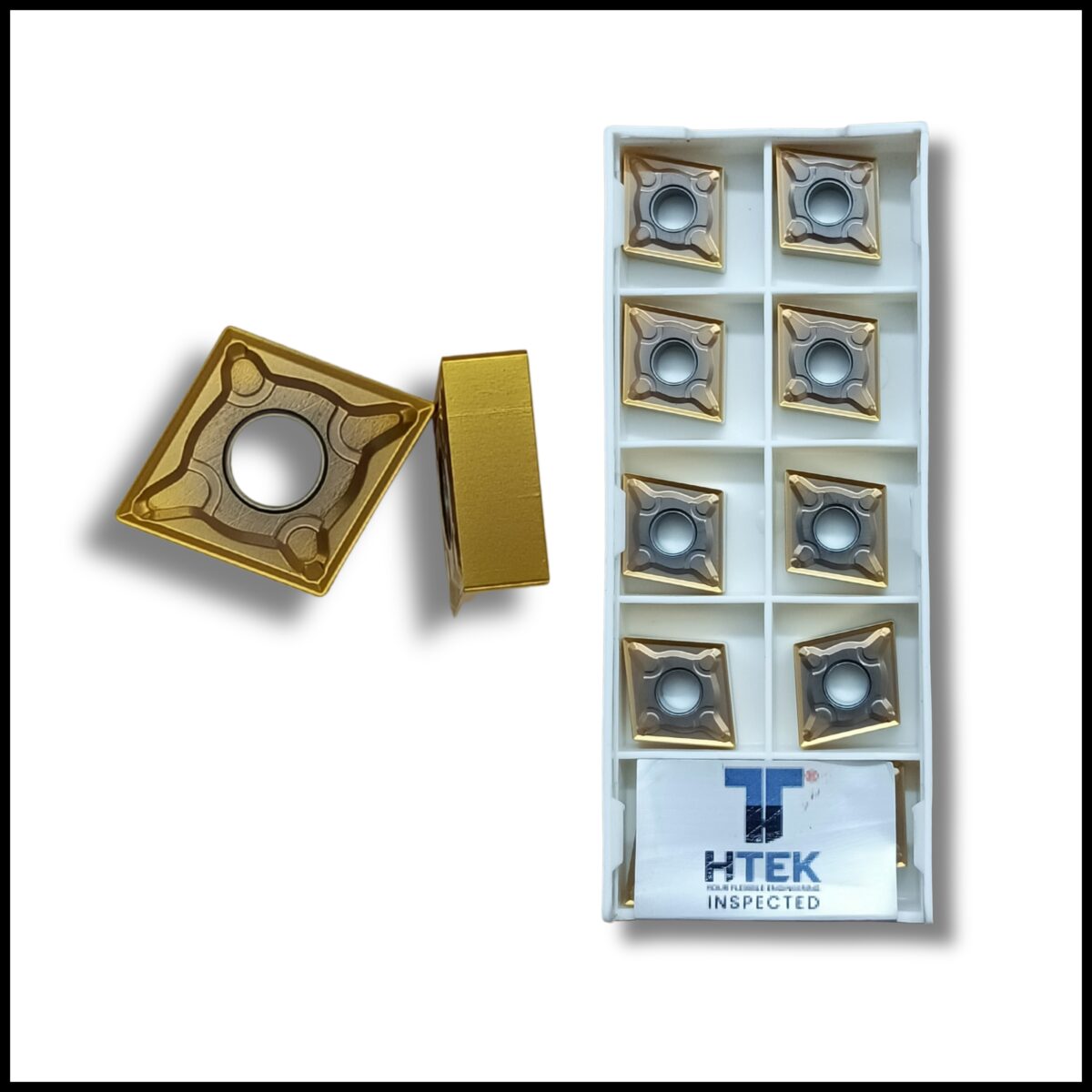 Types of turning inserts – CNMG 120404 DG HM 600 CNC insert by Htek Pro