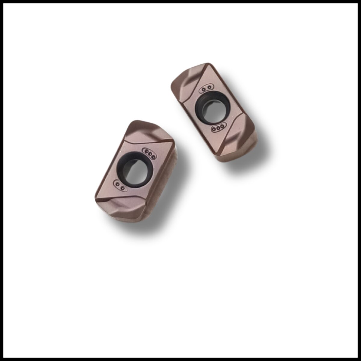 Htek Pro MJ geometry milling insert for versatile CNC machining