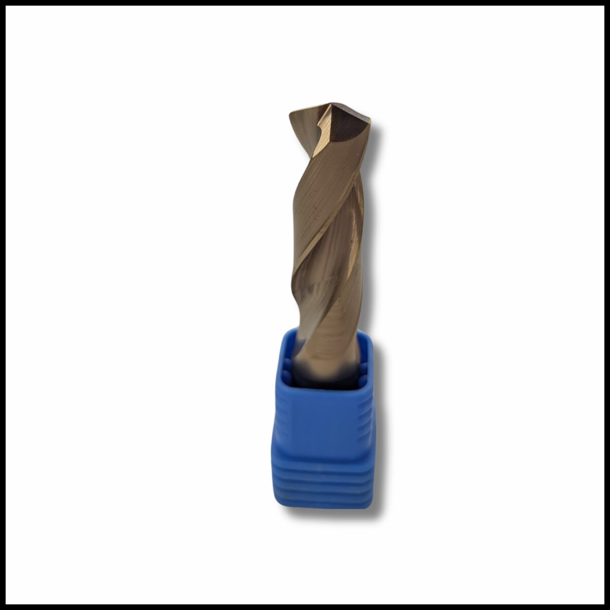 High-hardness drill bit for aluminum CNC milling operations