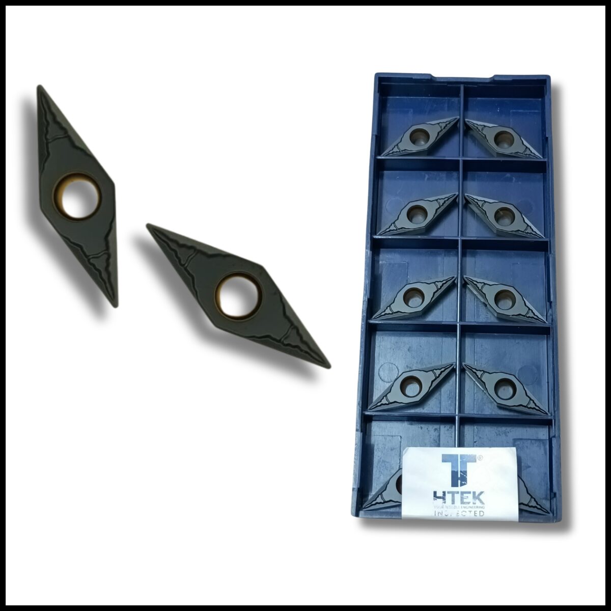 Turning inserts sizes – Htek Pro VBMT 160404 TM HP 500 for CNC and milling tools