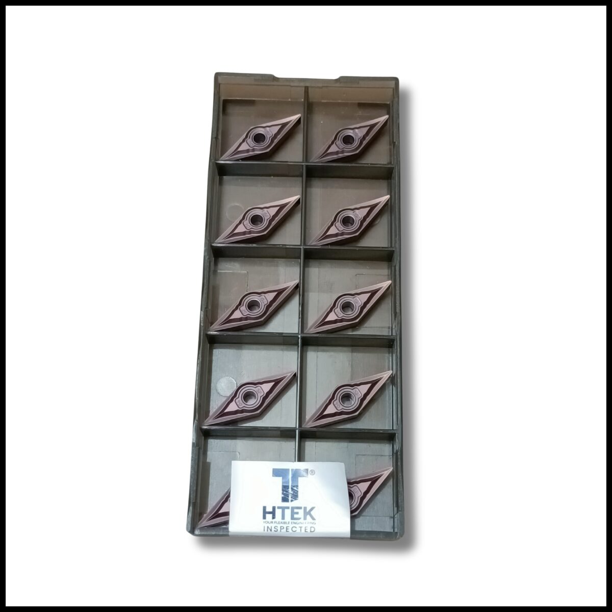Types of turning inserts – VNMG 160404 SF HM 600 CNC insert by Htek Pro