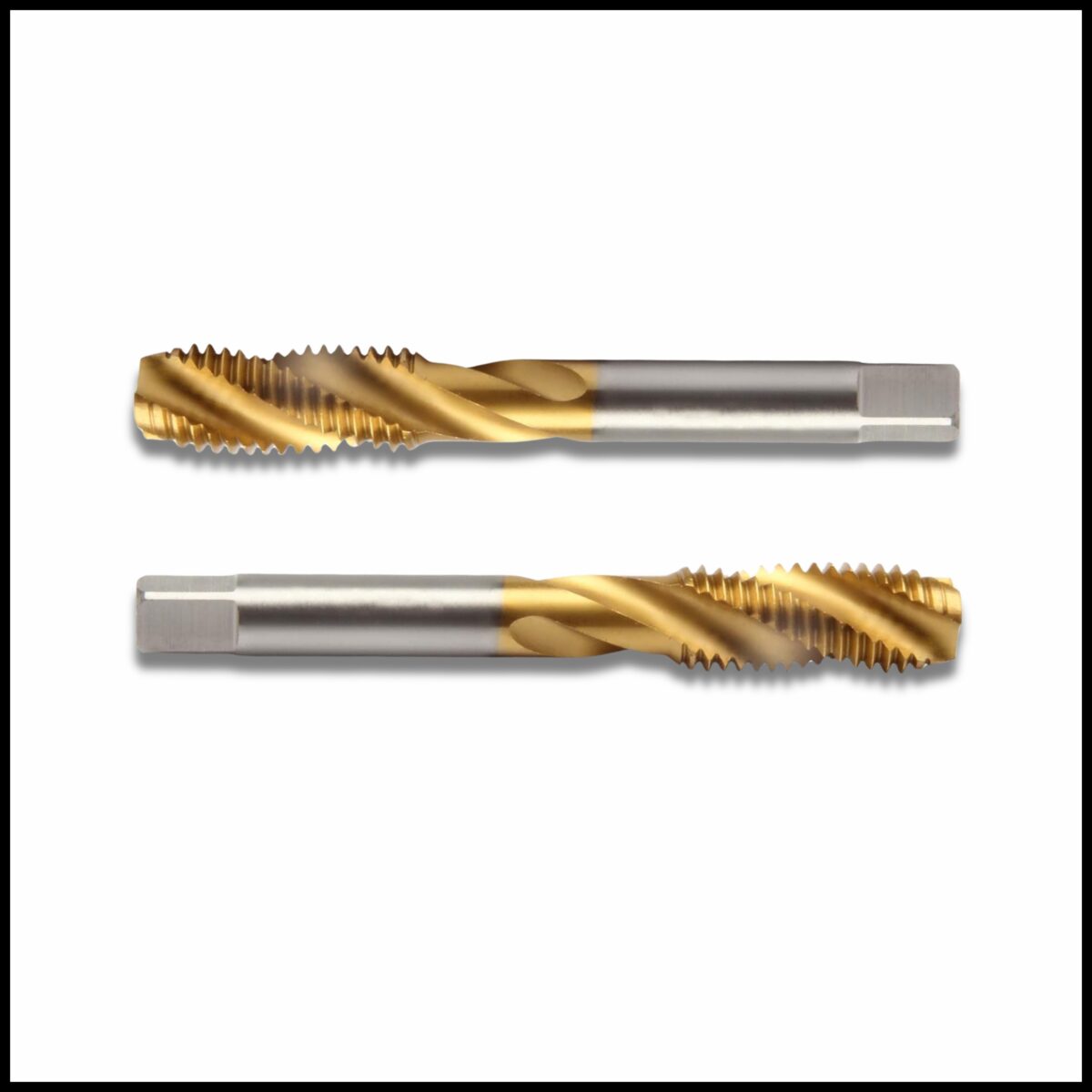 Durable machine tap for precision threading.