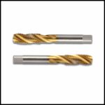 Durable machine tap for precision threading.
