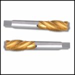 Durable machine tap for precision threading.
