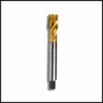 M20x2.5 HSS Tin-coated spiral tap.