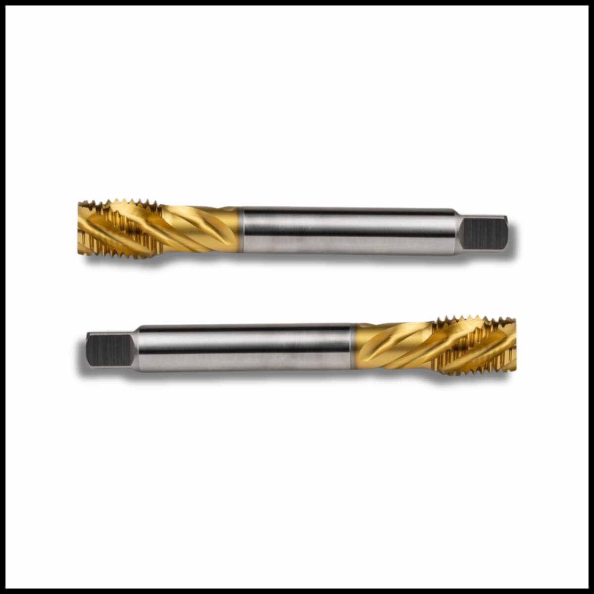 Durable machine tap for precision threading.