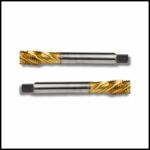 Durable machine tap for precision threading.
