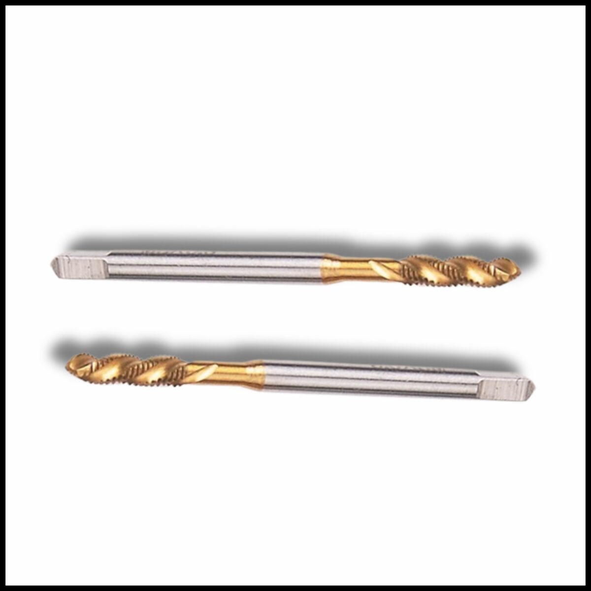 Durable machine tap for precision threading.
