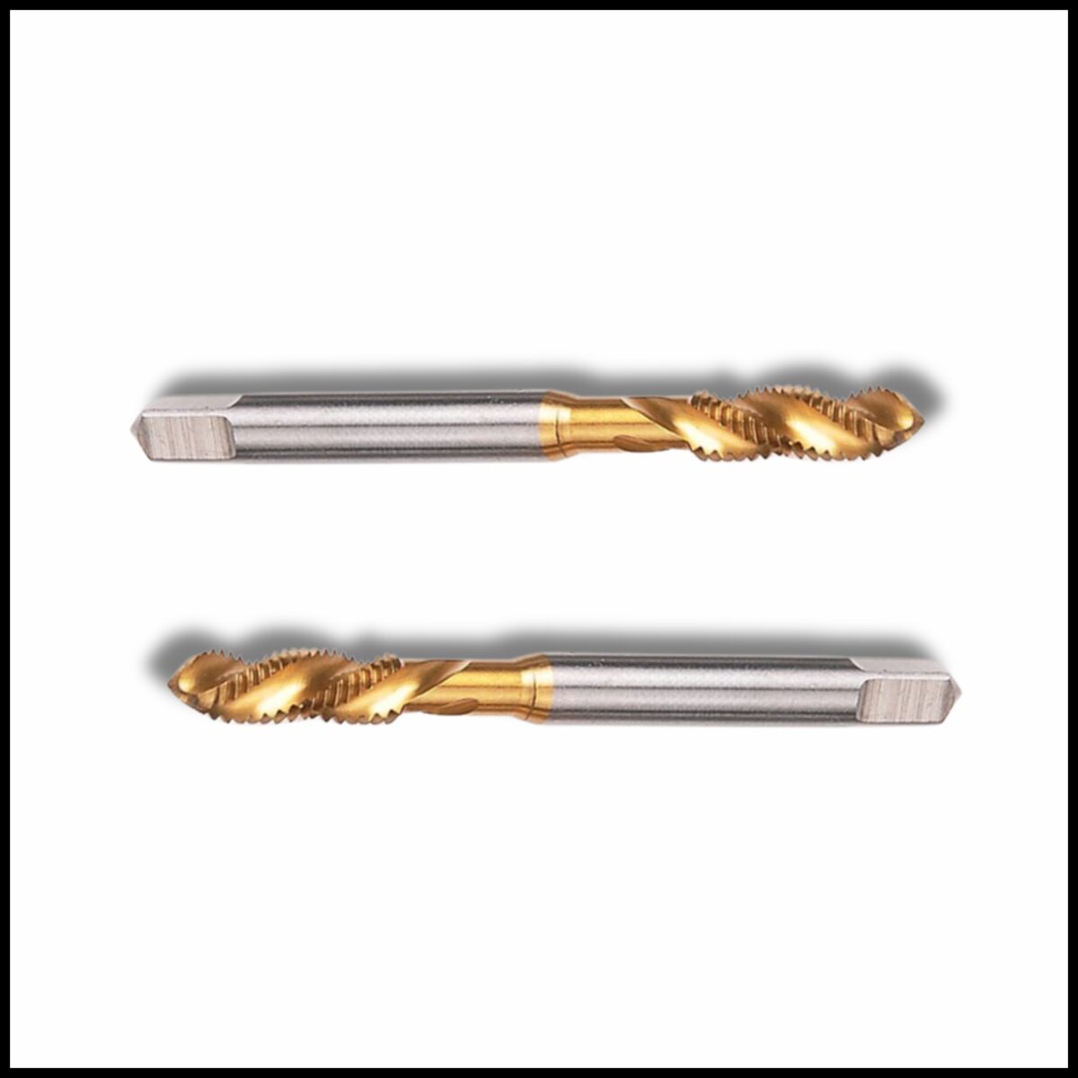 Durable machine tap for precision threading.