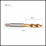Durable machine tap for precision threading.