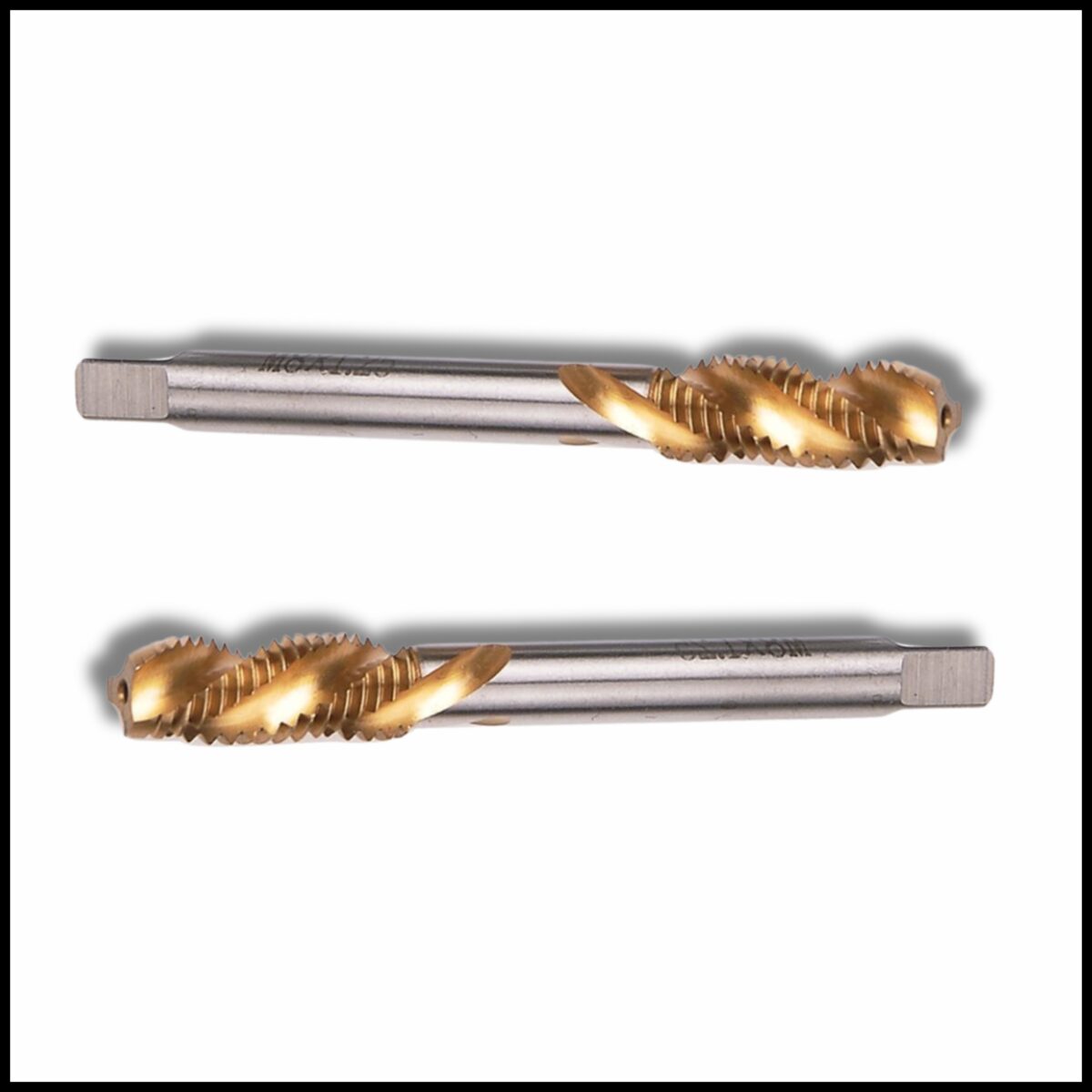 Durable machine tap for precision threading.