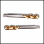 Durable machine tap for precision threading.