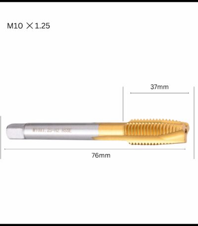 Precision machine tap: HSS for reliable, accurate CNC threading.