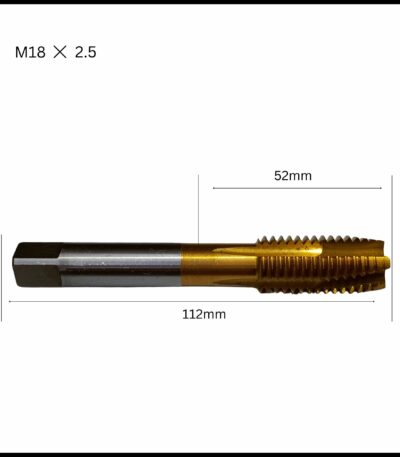 Machine Tap: SPPT Spiral Flute delivers clear M18x2.5 threads in CNC.