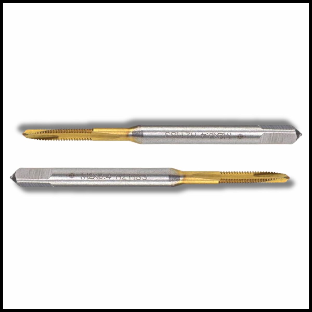 Ti-Coated Spiral Flute Tap for Deep Thread Cutting in Metal and Plastics