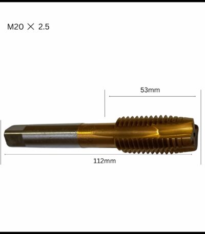 Machine Tap: SPPT Spiral Flute delivers clear M20x2.5 threads in CNC.