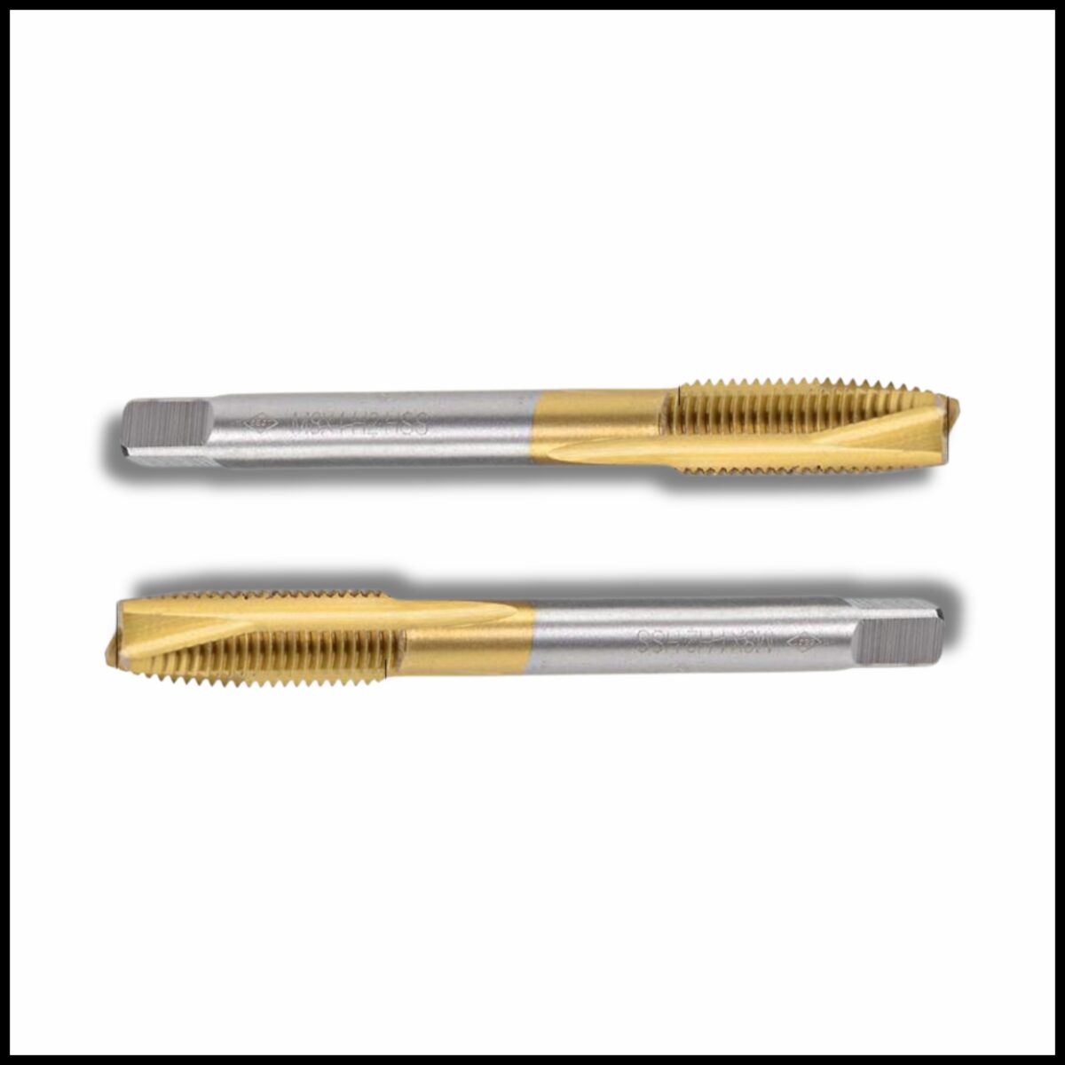 CNC Spiral Tap: Durable HSS Spiral Pointed Tap for efficient drilling.